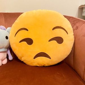 Side Eye Emoji Pillow Cushion